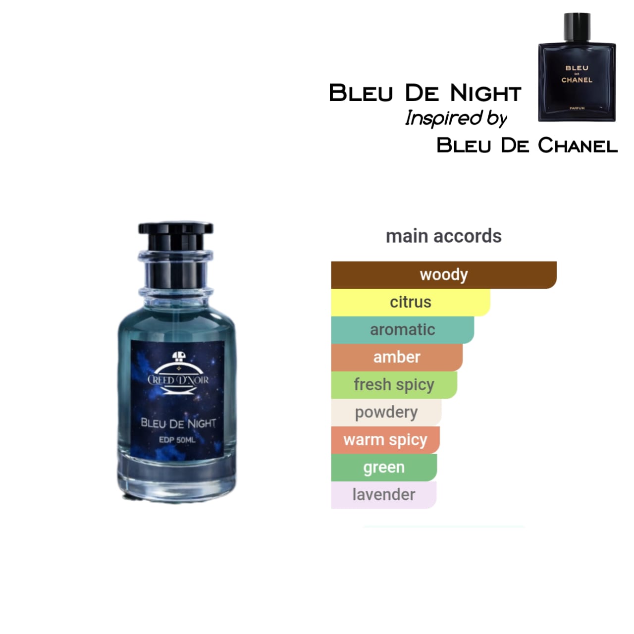 Bleu De Night Eau De Parfum – 50ML