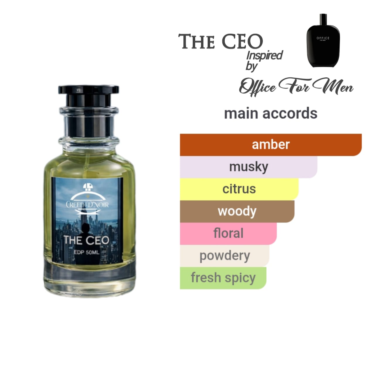 The CEO Eau De Parfum – 50ML Premium Fragrance